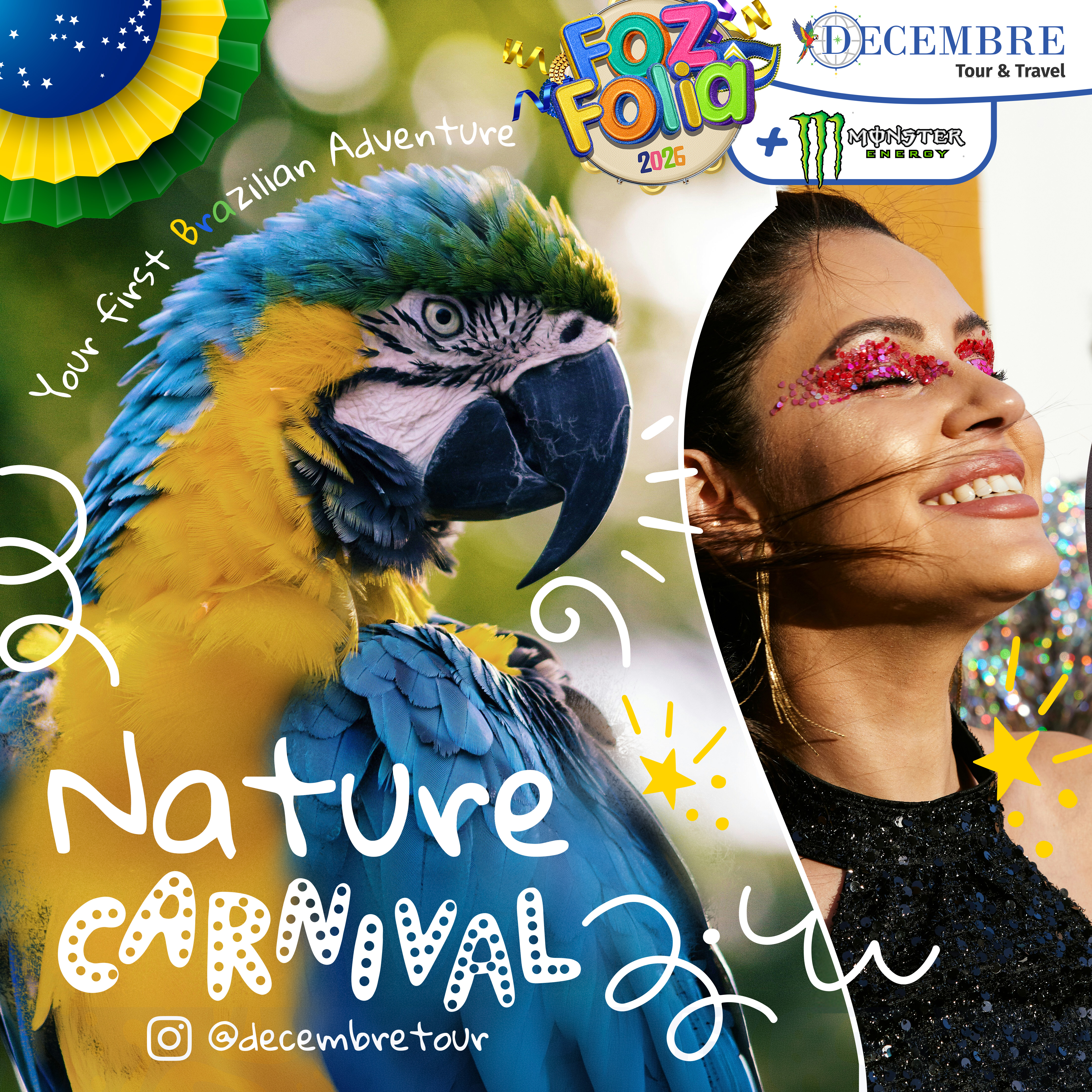 Iguazu Falls & Brazilian Carnival: Nature Meets Culture